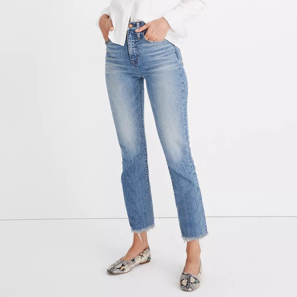 Madewell Perfect Vintage Crop Jeans